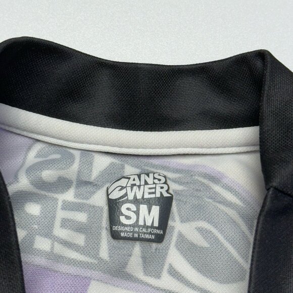 Answer Racing Motocross Jersey Mens Small Purple Long Sleeve MX - Picture 3 of 16
